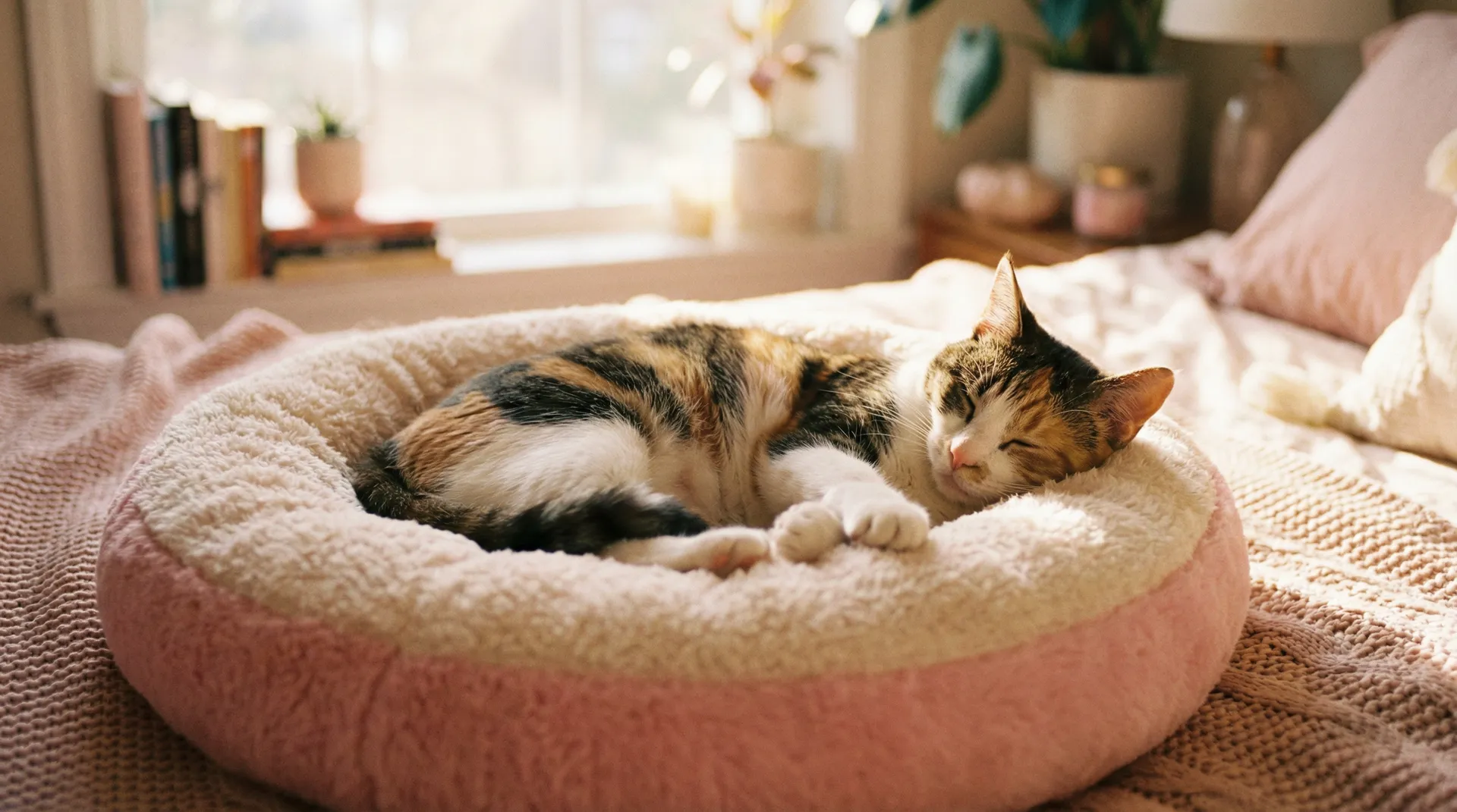 三花猫安静入睡 - 北条香理